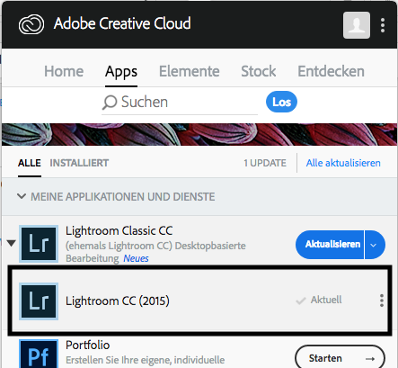 lightroom 6 update