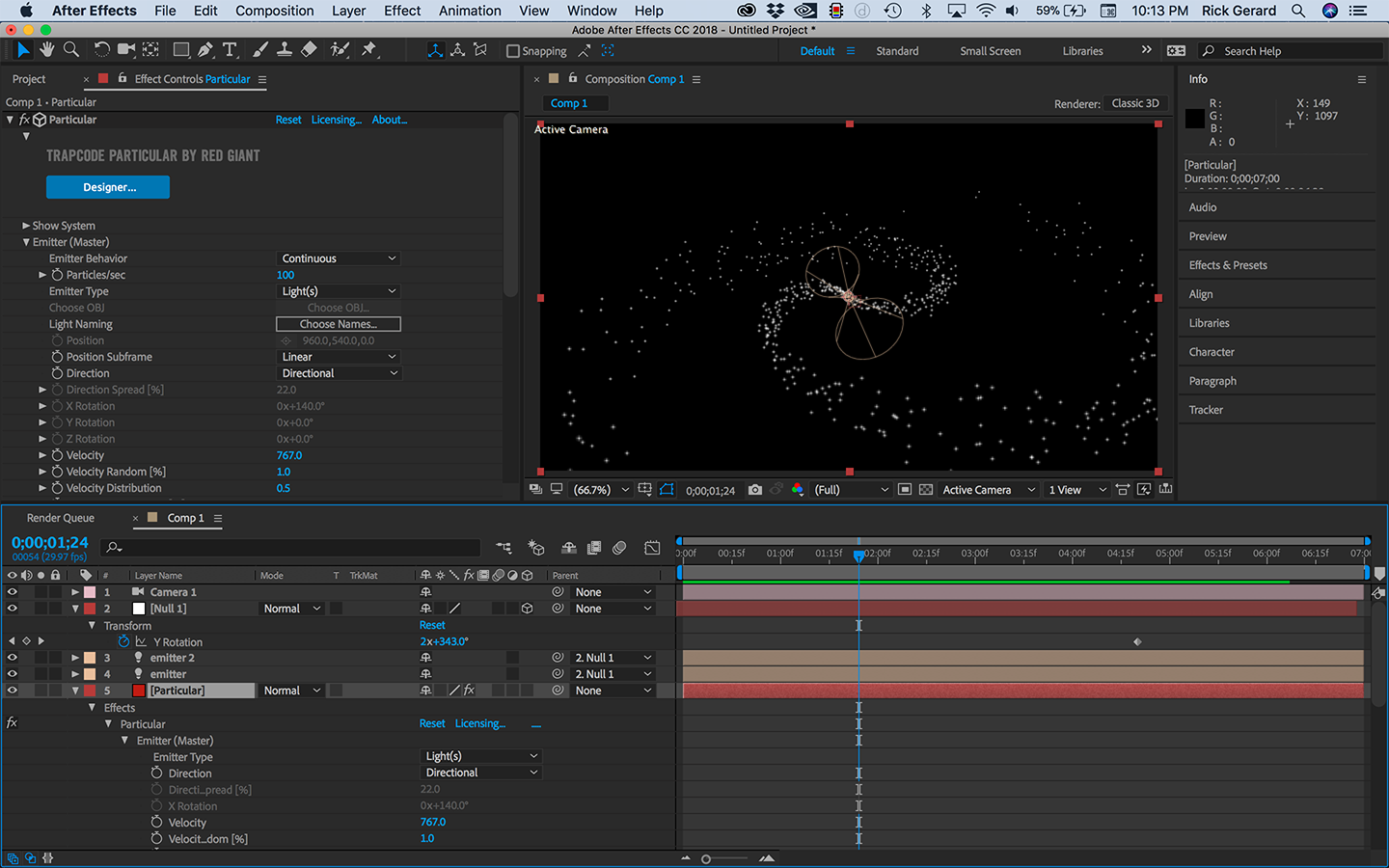 Solved Rotate Trapcode Particular Sprinkler Effect Adobe Support Community 9555745