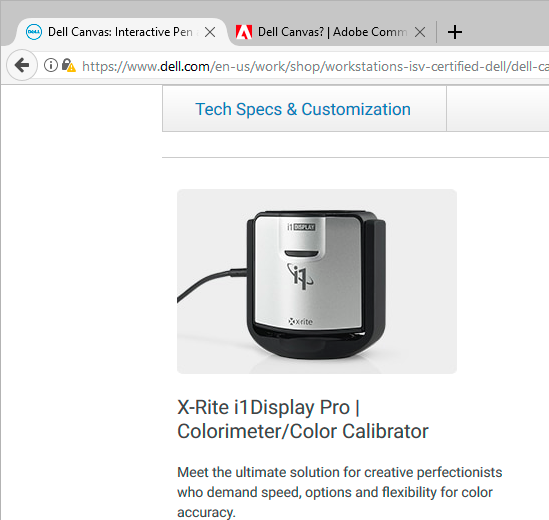Solved Dell Canvas Adobe Support Community