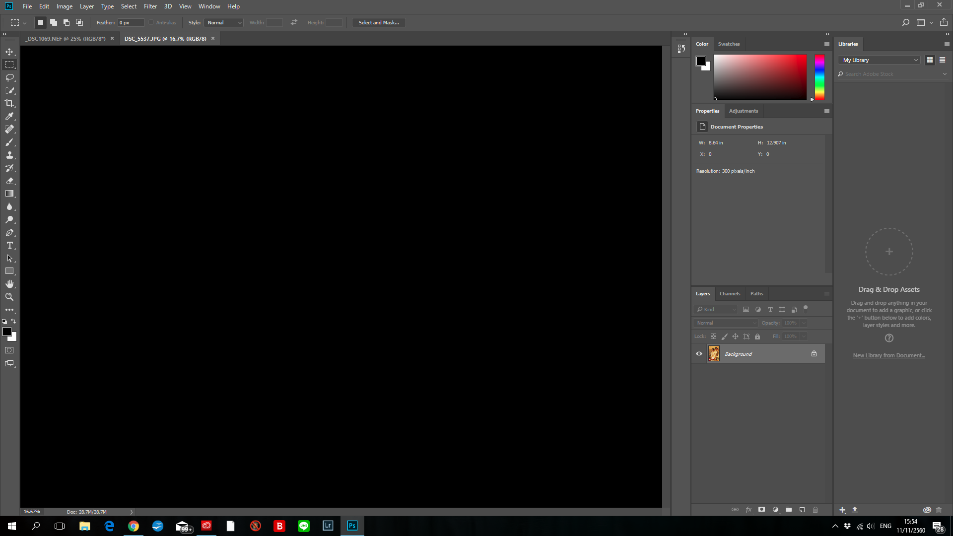 Solved Opened Files In Photoshop Cc All Appear Black Wha Adobe Support Community