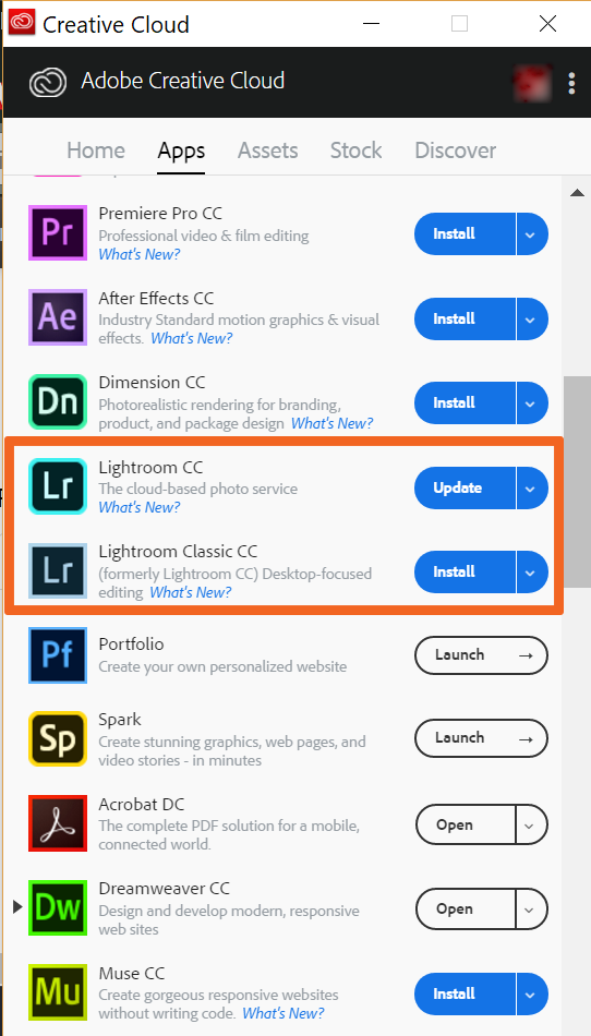 current adobe creative cloud system requirements