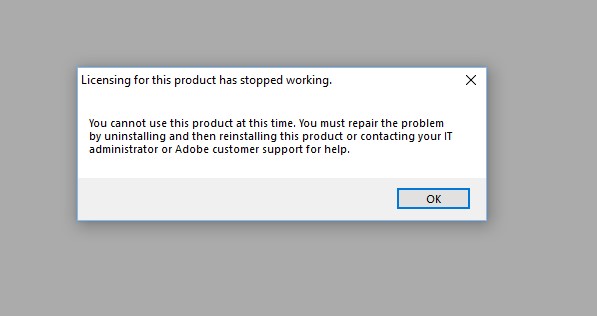 Solved Cs3 Licensing Has Stopped Working Adobe Support