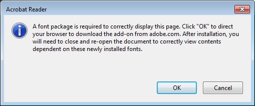 adobe font package add on