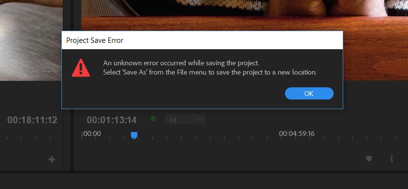 Неизвестная ошибка премьер. Неизвестная ошибка Adobe Premiere. Error Unknown Error occurred. An Unknown Error has occurred.