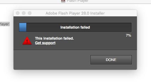 Adobe Flash Player 10.11.6