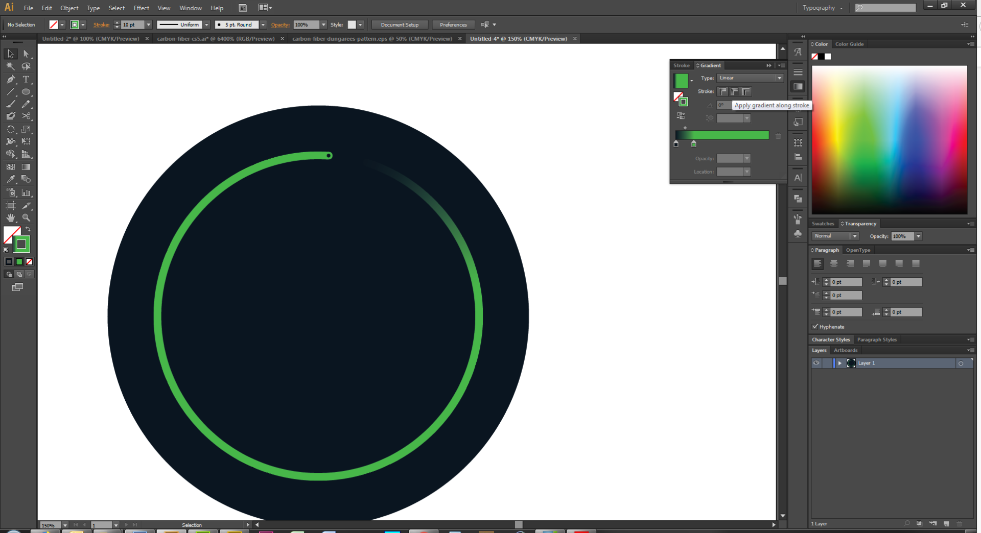 How To Make A Circle In Illustrator Cs6