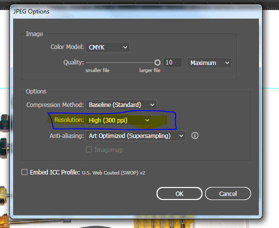 Solved Eps To Jpg Export Options In 300 Dpi Illustrator Adobe Support Community