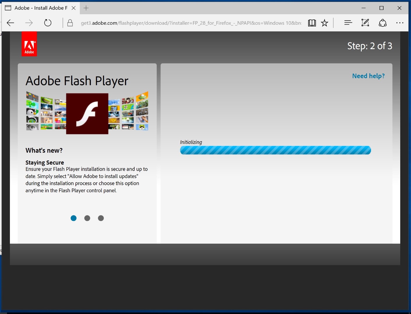 Adobe Flash Player Installation Pop Up Adobe Support Community 9630478