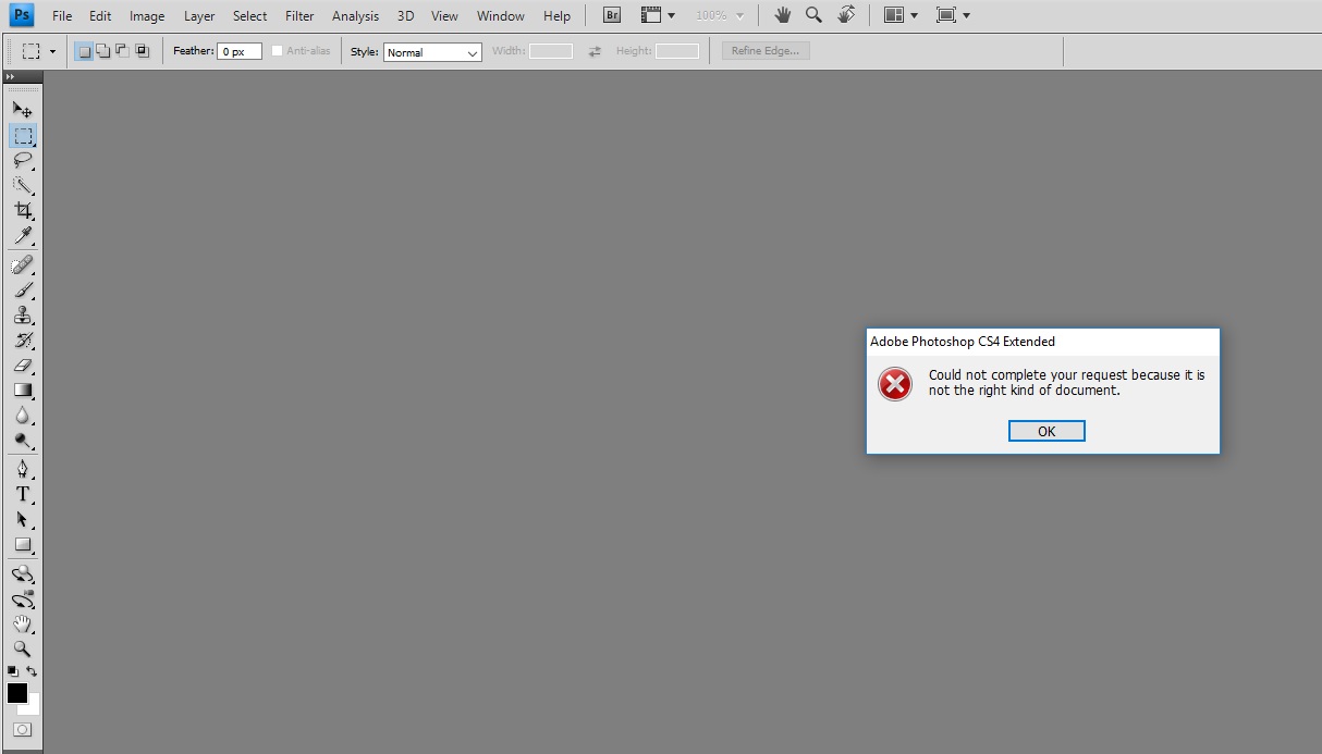 Solved Photoshop Cs4 Extended Could Not Complete Your Adobe Support Community