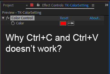 ctrl c doesn t work