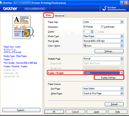 brother mfc 9330cdw how to scan double sided copies