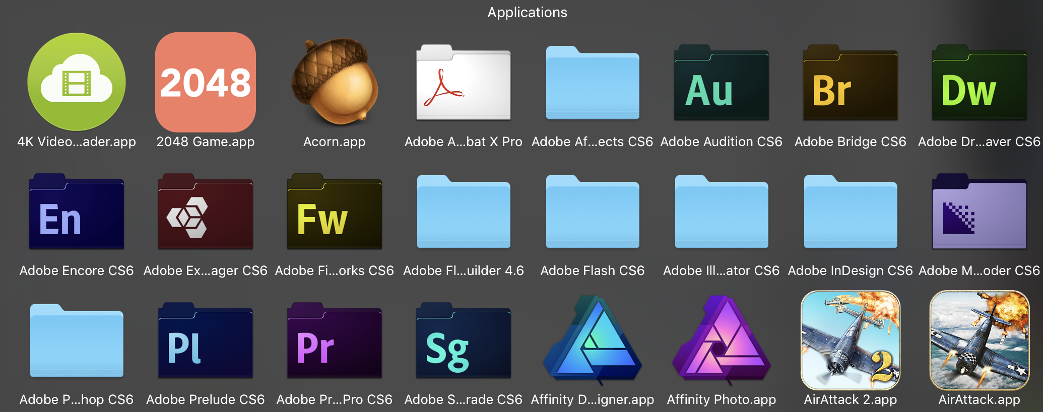 Folder Icons On MacOS Not Appearing For All CS6 Ap... - Adobe Support ...