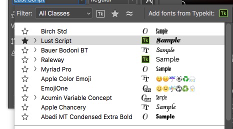 photoshop fonts for mac