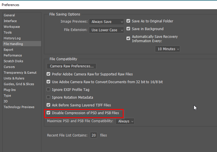 Very Slow Saves In Ps 18 Adobe Support Community