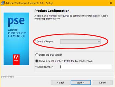 serial number adobe photoshop 8.0