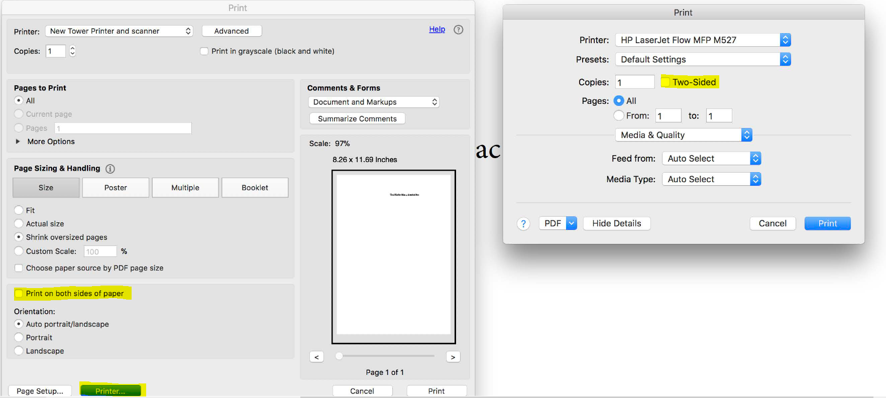 Solved: All of my documents print duplex. - Adobe Community - 9742572