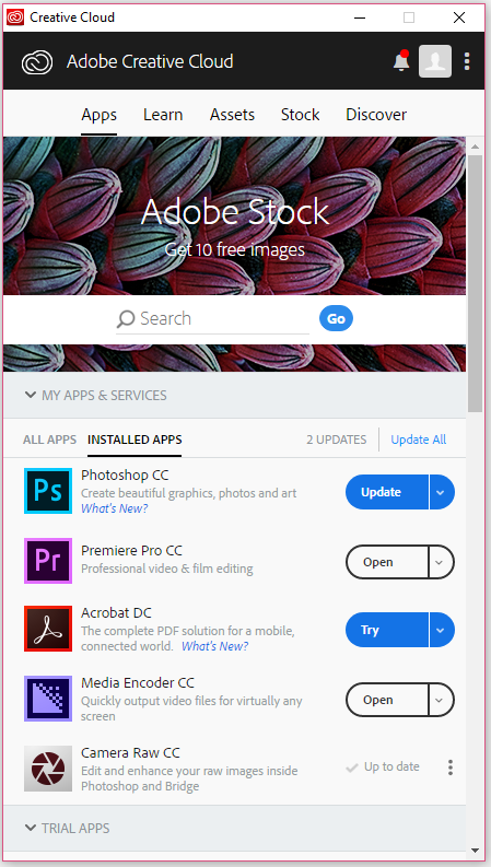 Solved: Creative Cloud Updates Acrobat XI To DC - Adobe Support ...