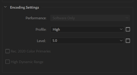 settings.ini adobe media encoder cc 2018