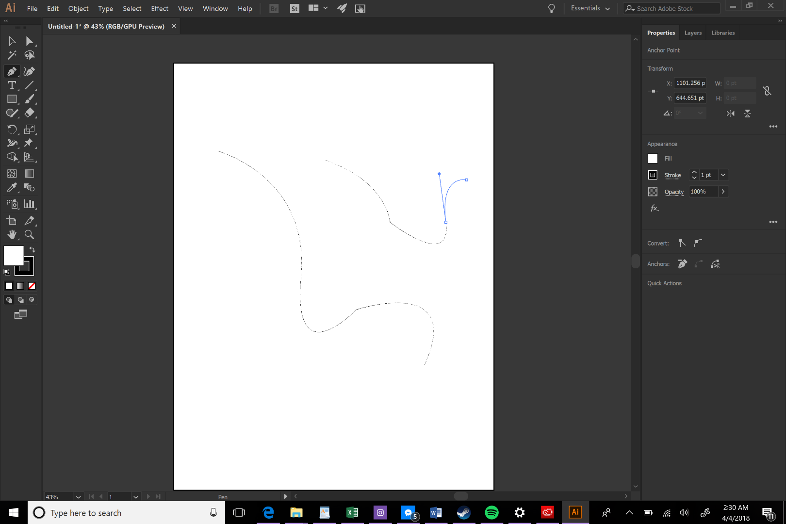 Solved Lines Look Jagged And Strange In Illustrator Adobe Community 