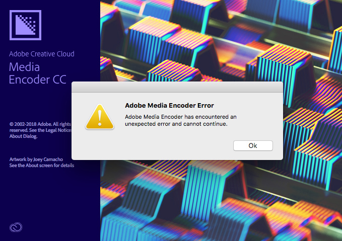 Solved New Update Of Media Encoder Won T Open Adobe Support Community