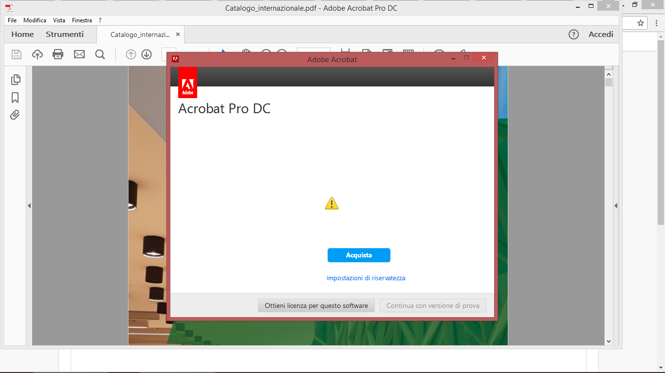 activation adobe acrobat pro dc 2018