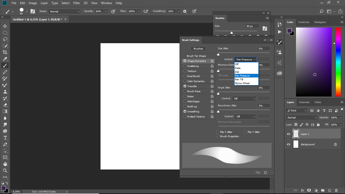 I can't enable pen pressure in Photoshop (I've rea... - Adobe Support ...