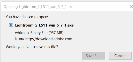 Solved Lightroom 5 7 Download Adobe Support Community
