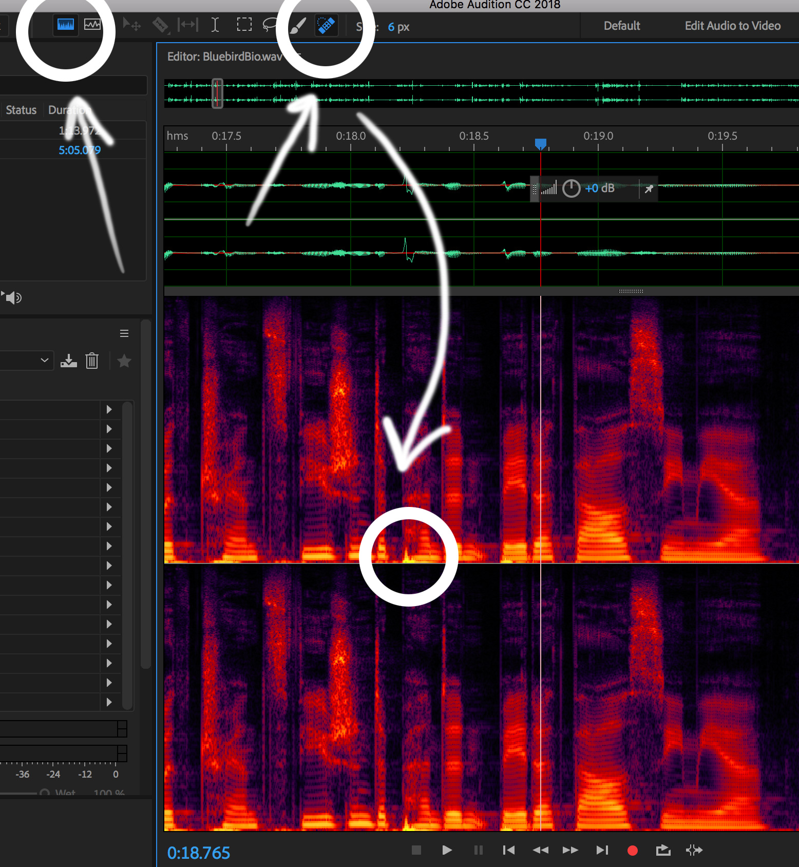 remove background noise adobe audition 3