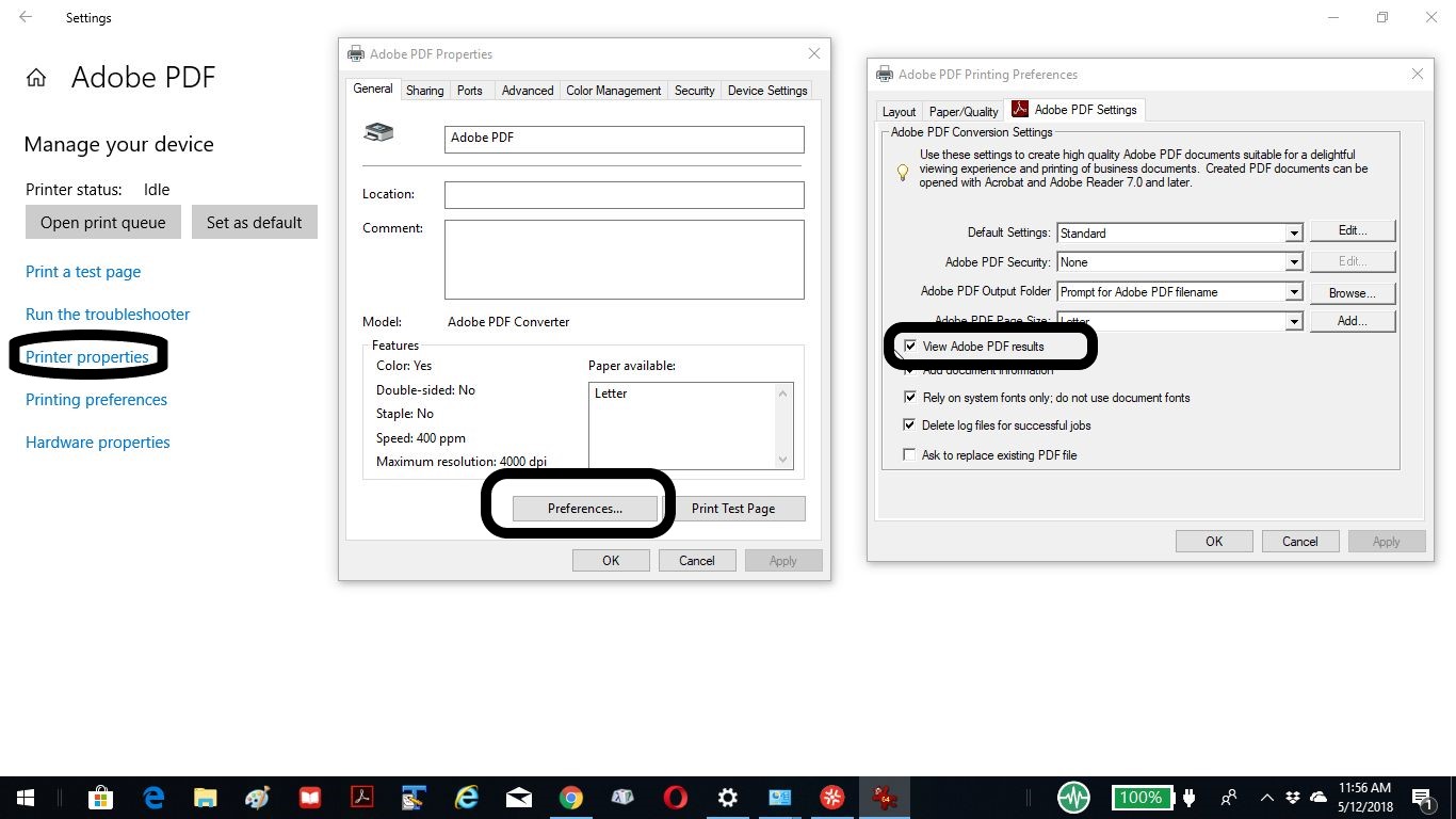 adobe acrobat reader dc save as window blank