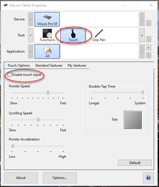 Solved Stop Canvas Rotation when using Wacom Intuos 5 Tab