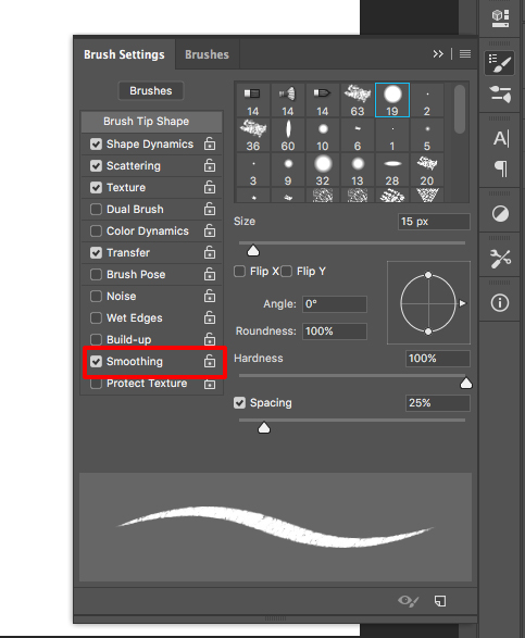 photoshop soft brush tool