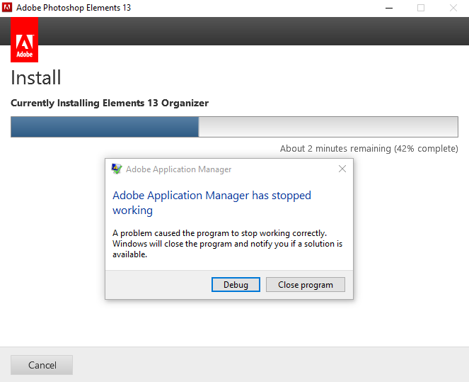 how to uninstall adobe application manager windows 10