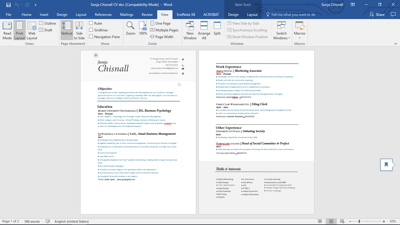 Why does formatting change from Word to PDF?
