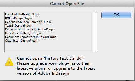 adobe indesign cs3 update plugins