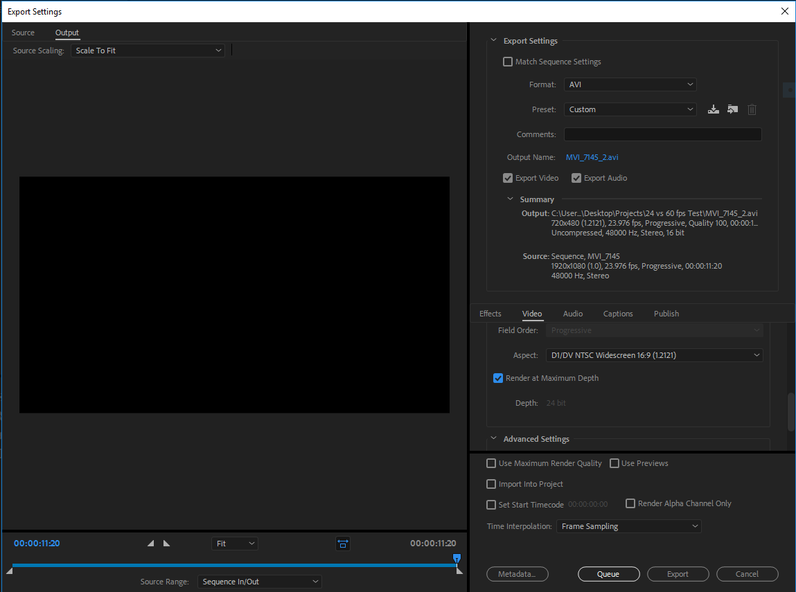 Solved: Poor Video Quality When Exporting - Adobe Community - 10017467