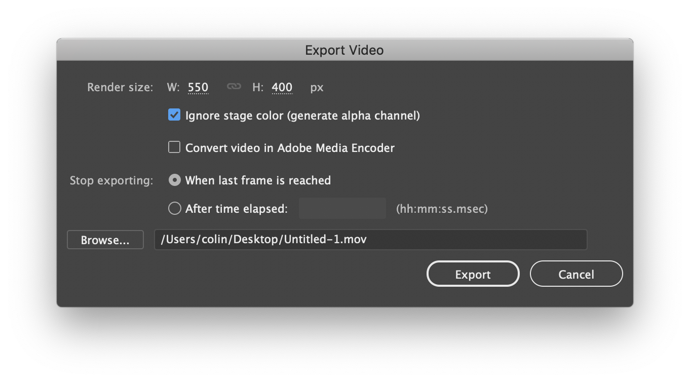 Solved Exporting Video With A Transparent Background Adobe Support Community 9205782