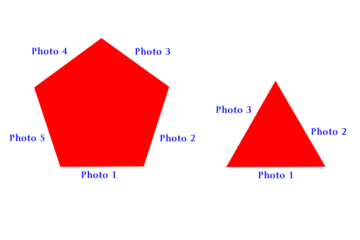 Solved: How can I create 3d pentagon in photoshop, like th ...