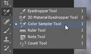 Image result for photoshop cc color sampler tool