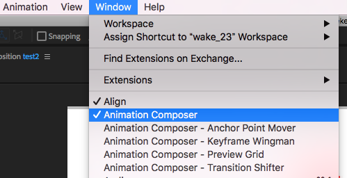 解決済み: Animation Composer 2をAfter Effects CCに入れる方法 - Adobe Support Community  - 10059852