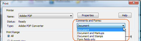ekstremt Oh atomar Solved: Print a PDF so that comments appear - Adobe Support Community -  3887985