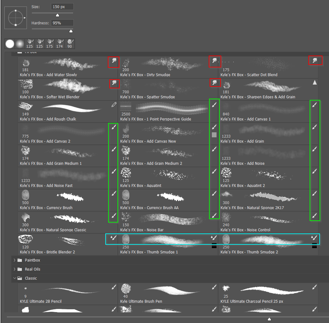 Solved: How to paint the same way? - Adobe Community - 10133959