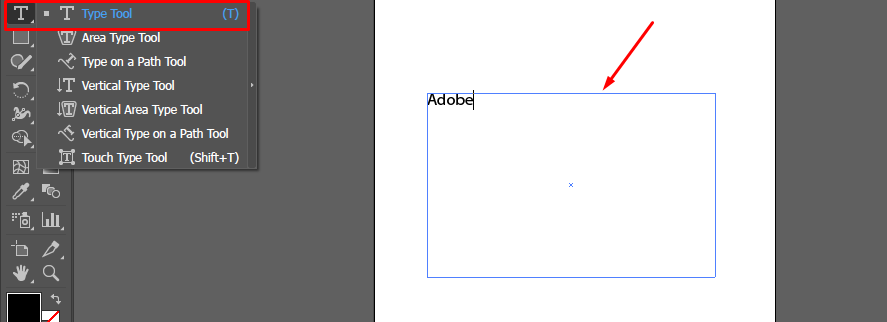 add border to text box adobe illustrator