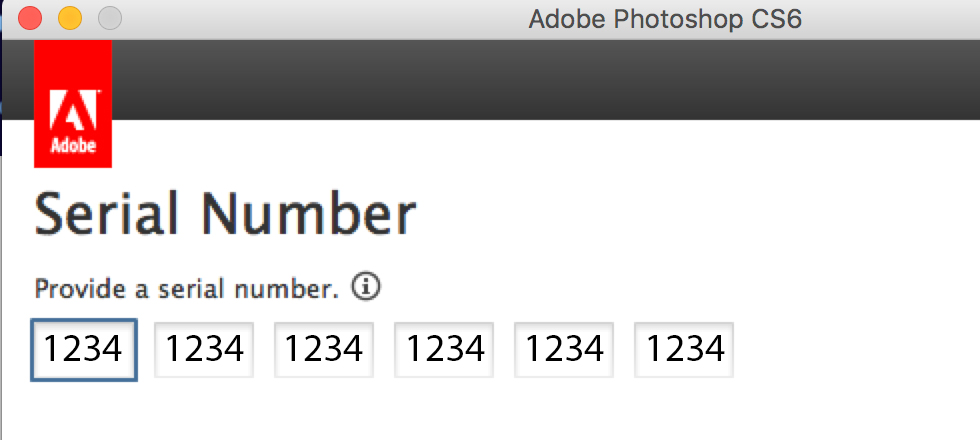 step by step to finding serial numbers for adobe cs6 on mac
