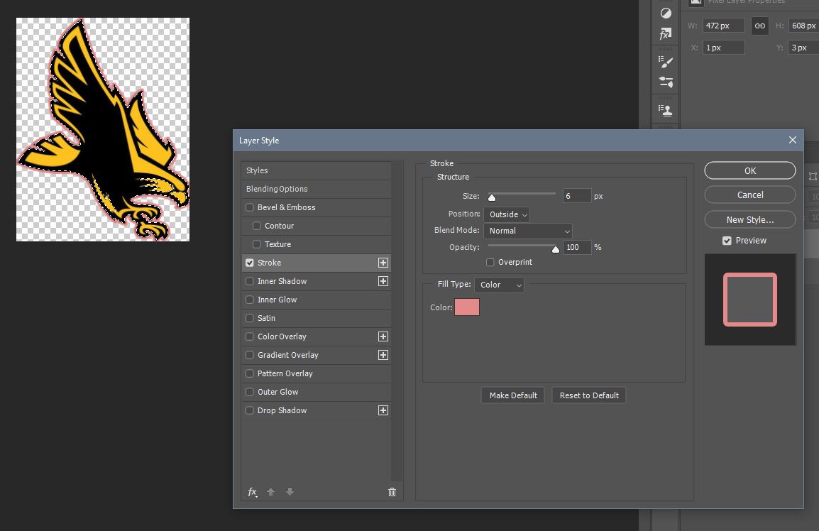 Solved: How would I place a white outline around this imag... - Adobe ...