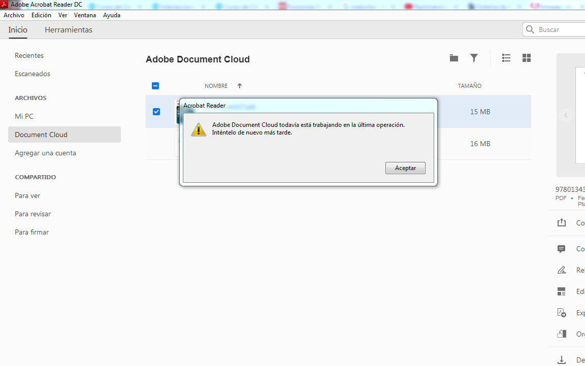 Acrobat Reader Dc No Permite Abrir Archivos Desde Adobe Community 10162911 5670