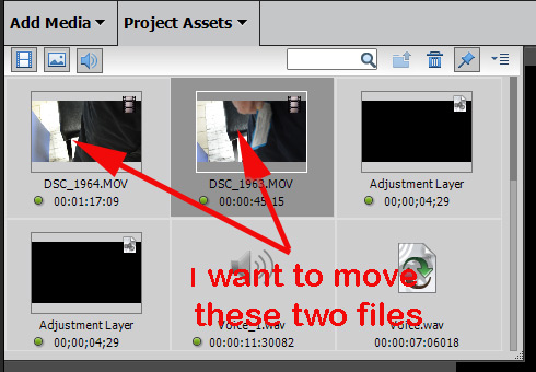 adobe premiere elements 13 move accross screen