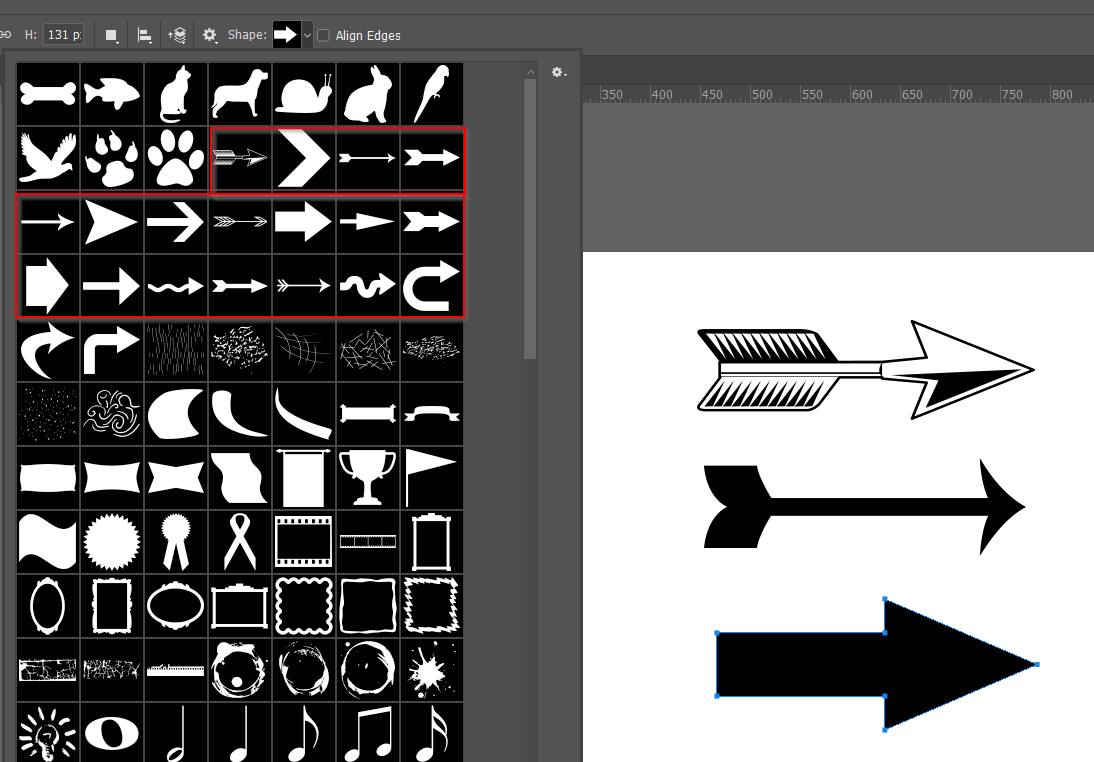 Solved: Drawing a line, arrow and arrowhead in Photoshop C... - Adobe  Community - 10208407