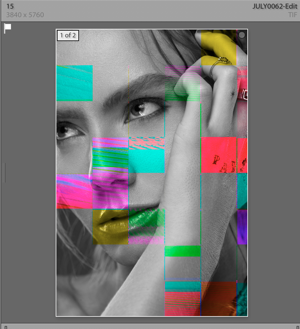 Solved Photoshop Color Pixels Glitch Adobe Support Community