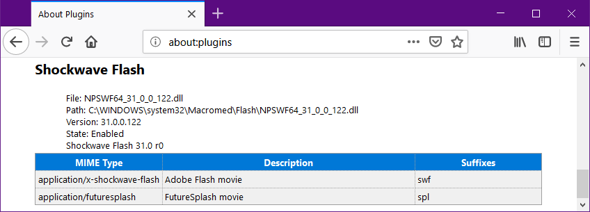 cannot install flash player run installation progream