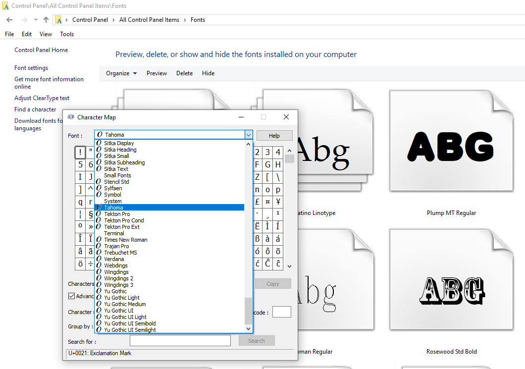 Re: Error pasting a character from charactermap in... - Adobe Support ...